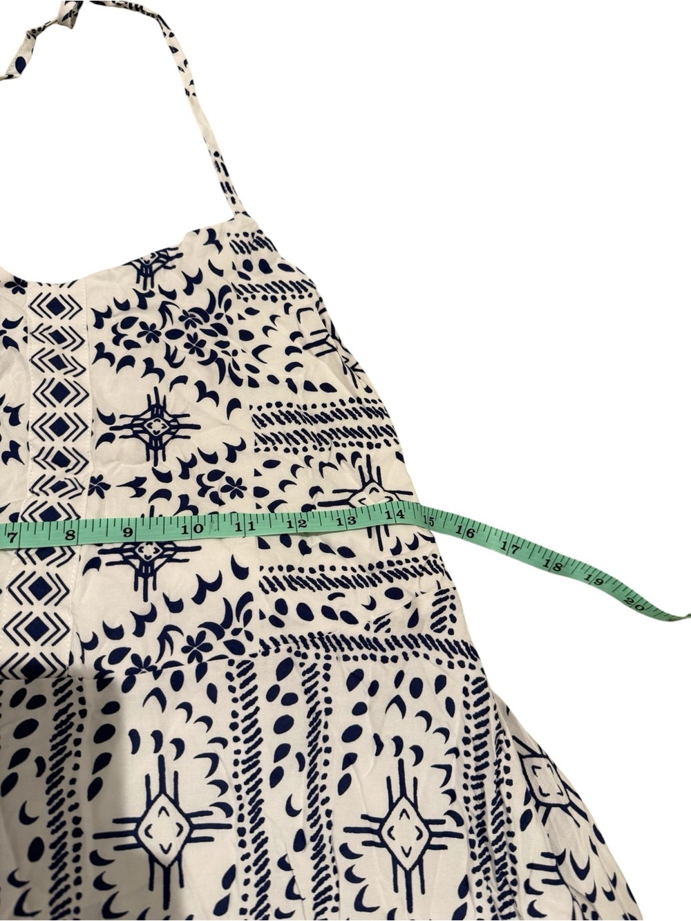 Cupshe Geometric Print Halter Neck Maxi Dress - Picture 6 of 12